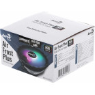 Устройство охлаждения(кулер) Aerocool Air Frost Plus RGB Soc-AM5/AM4/1200/1700/1851 черный 3-pin 24dB Al 110W 360gr Ret (AIR FROST PLUS FRGB 3P)