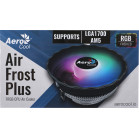 Устройство охлаждения(кулер) Aerocool Air Frost Plus RGB Soc-AM5/AM4/1200/1700/1851 черный 3-pin 24dB Al 110W 360gr Ret (AIR FROST PLUS FRGB 3P)