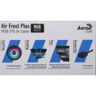 Устройство охлаждения(кулер) Aerocool Air Frost Plus RGB Soc-AM5/AM4/1200/1700/1851 черный 3-pin 24dB Al 110W 360gr Ret (AIR FROST PLUS FRGB 3P)