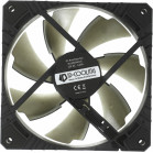 Вентилятор ID-Cooling WF-12025-SD-K 120x120mm черный/белый 3-pin 28dB 150gr Ret