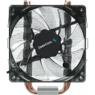 Устройство охлаждения(кулер) Deepcool Gammaxx 400 Blue Basic одноцветная Soc-AM5/AM4/1200/1700/1851 черный 4-pin 18-30dB Al+Cu 130W 640gr Ret (DP-MCH4-GMX400P-BL)
