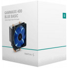 Устройство охлаждения(кулер) Deepcool Gammaxx 400 Blue Basic Soc-AM5/AM4/1151/1200/1700 черный 4-pin 18-30dB Al+Cu 130W 640gr Ret
