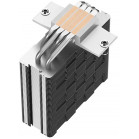 Устройство охлаждения(кулер) Deepcool AG400 LED Soc-AM5/AM4/1151/1200/1700 черный 4-pin 18-32dB Al+Cu 220W 614gr Ret