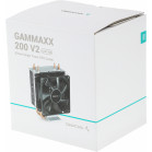 Устройство охлаждения(кулер) Deepcool Gammaxx 200 V2 Soc-AM5/AM4/1151/1200/1700 черный 4-pin 18-24dB Al+Cu 100W 326gr Ret