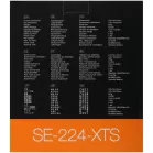 Устройство охлаждения(кулер) ID-Cooling SE-224-XTS Soc-AM5/AM4/1200/1700/1851 серебристый/черный 4-pin 16-29dB Al+Cu 220W 650gr Bulk (SE-224-XTS BULK)