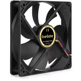 Вентилятор для корпуса Exegate EX283391RUS 120х120x25 черный 4-pin 25дБ OEM