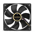 Вентилятор для корпуса Exegate EX283391RUS 120х120x25 черный 4-pin 25дБ OEM