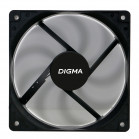 Вентилятор Digma DFAN-120-9 120x120x25mm 3-pin 4-pin (Molex)23dB 120gr Ret