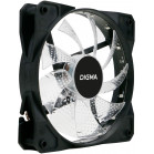 Вентилятор Digma DFAN-FRGB2 120x120x25mm черный 3-pin 4-pin (Molex)23dB 115gr Ret