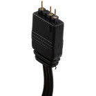 Вентилятор для корпуса Thermalright TL-C12S ARGB 120х120x25 черный 4-pin 25.6дБ Ret