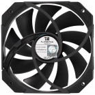 Вентилятор для корпуса Thermalright TL-D12B 120х120x25 черный 4-pin 25.2дБ Ret