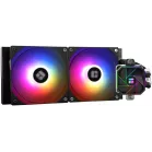 Система водяного охлаждения Thermalright Aqua Elite 240 V3 ARGB Soc-AM5/AM4/1151/1200/2066/1700 черный 4-pin 25.6dB Al Ret (A-ELITE-BL-240-ARGB-V3)