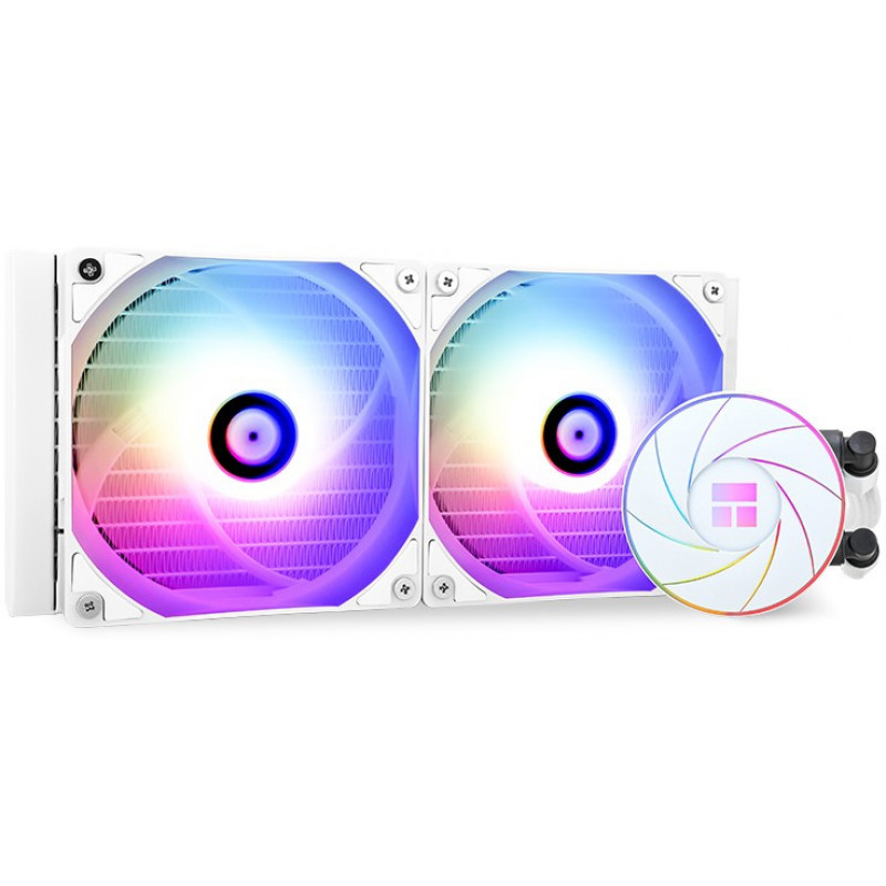 Система водяного охлаждения Thermalright Aqua Elite 240 V3 ARGB Soc-AM5/AM4/1151/1200/2066/1700 белый 4-pin 25.6dB Al Ret (A-ELITE-WH-240-ARGB-V3) Система водяного охлаждения Thermalright Aqua Elite 240 V3 ARGB Soc-AM5/AM4/1151/1200/2066/1700 белый 4-pin 25.6dB Al Ret (A-ELITE-WH-240-ARGB-V3)