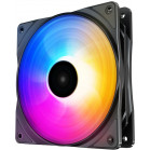 Вентилятор Deepcool RF120 FS RGB 120x120mm черный 4-pin 18-27dB 143gr Ret