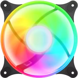 Вентилятор для корпуса GMNG GG-CF120ARGB4-PWMBK ARGB 120х120x25 черный 4-pin 26дБ Ret