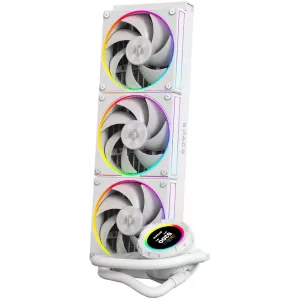  IDCooling SL360 ARGB SocAM5AM4120017001851 4pin 1430dB AlCu LCD 350W Ret SL360 WHITE