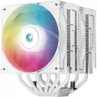 Устройство охлаждения(кулер) Deepcool AG620 Digital Wh ARGB Soc-AM5/AM4/1151/1200/2066/1700 белый 4-pin 29.4dB Al+Cu 260W 1370gr Ret