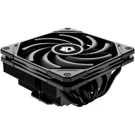Устройство охлаждения(кулер) ID-Cooling IS-55 Soc-AM5/AM4/1200/1700/1851 черный 4-pin 31.2-31.2dB Al+Cu 125W 450gr Ret (IS-55 BLACK)