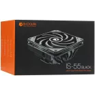 Устройство охлаждения(кулер) ID-Cooling IS-55 Soc-AM5/AM4/1200/1700/1851 черный 4-pin 31.2-31.2dB Al+Cu 125W 450gr Ret (IS-55 BLACK)