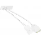 Вентилятор для корпуса ID-Cooling XF-120 ARGB 120х120x25 белый 4-pin 30.5дБ (XF-120-ARGB-W) Ret