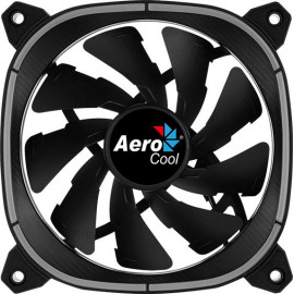 Вентилятор для корпуса Aerocool Astro 12 ARGB 120х120x25 черный 6-pin 17.5дБ (ASTRO 12 ARGB) Ret