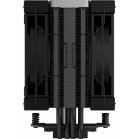 Устройство охлаждения(кулер) Deepcool AK400 Zero Dark Plus Soc-AM5/AM4/1151/1200/1700 черный 4-pin 28dB Al+Cu 220W 802gr Ret