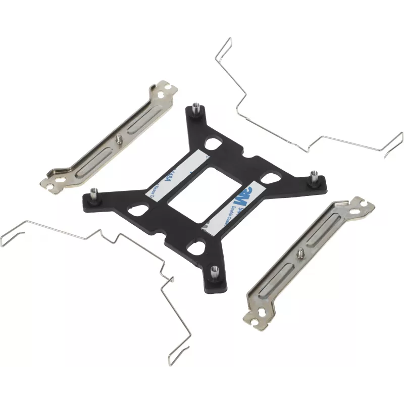 Устройство охлаждения(кулер) ID-Cooling SE-214-XT Basic Soc-AM5/AM4/1200/1700/1851 черный 4-pin 16-27dB Al+Cu 180W 500gr Ret