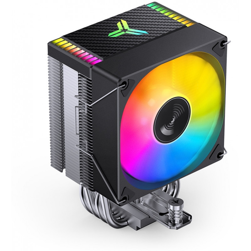 Устройство охлаждения(кулер) Jonsbo CR-1400 Evo ARGB черный 4-pin 22.3-33.85dB Al 180W 341gr Ret (CR-1400 EVO ARGB)