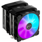 Устройство охлаждения(кулер) Jonsbo CR-2100 RGB черный 4-pin 18.1-29.5dB Al 230W 900gr Ret