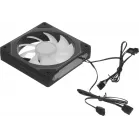 Вентилятор для корпуса Formula Floe 12BK ARGB 120х120x25 черный 4-pin 26.8дБ (FLOE 12BK ARPW) Ret