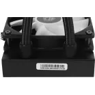 Система водяного охлаждения ID-Cooling SL360 XE ARGB Soc-AM5/AM4/1200/1700/1851 черный 4-pin 14-30dB Al+Cu LCD 350W Ret