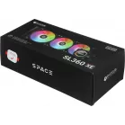 Система водяного охлаждения ID-Cooling SL360 XE ARGB Soc-AM5/AM4/1200/1700/1851 черный 4-pin 14-30dB Al+Cu LCD 350W Ret