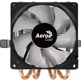 Устройство охлаждения(кулер) Aerocool Air Frost 4 Soc-AM5/AM4/1151/1200/1700 черный 3-pin 26dB Al+Cu 125W 250gr Ret