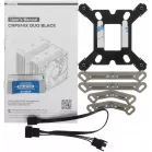 Устройство охлаждения(кулер) Zalman CNPS14X DUO Soc-AM5/AM4/1200/1700/1851 черный 4-pin 29.7dB Al+Cu 270W 1160gr Ret (CNPS14X DUO BLACK)