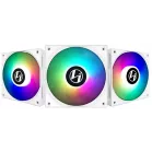Вентилятор для корпуса Lian-Li ST120 ARGB 120х120x25 белый 4-pin 32.0дБ (упак.:3шт) (G99.12ST3W.00) Ret