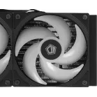 Система водяного охлаждения ID-Cooling FX240 Inf ARGB Soc-AM5/AM4/1200/1700/1851 черный 4-pin 27.2dB Al 300W Ret