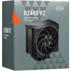 Устройство охлаждения(кулер) PcCooler RZ400 V2 Soc-AM5/AM4/1200/1700/1851 черный 4-pin 32dB Al+Cu 245W Ret (RZ400V2-BKNWNX-GL)