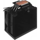 Устройство охлаждения(кулер) PcCooler RT500 Digital BK ARGB Soc-AM5/AM4/1200/1700/1851 черный 4-pin 34.9dB Al+Cu LCD 245W Ret (RT500-BKAWYL-GL)