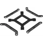 Устройство охлаждения(кулер) PcCooler RT500 Digital BK ARGB Soc-AM5/AM4/1200/1700/1851 черный 4-pin 34.9dB Al+Cu LCD 245W Ret (RT500-BKAWYL-GL)