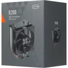 Устройство охлаждения(кулер) PcCooler R200 Soc-AM5/AM4/1200/1700/1851 серебристый/черный 3-pin 30dB Al+Cu 110W Ret (R200-XXNWYX-US)