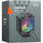 Устройство охлаждения(кулер) PcCooler R400 ARGB Soc-AM5/AM4/1200/1700/1851 черный 4-pin 18-30dB Al+Cu 180W Ret (R400-BKAWYX-US)