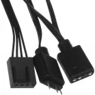 Устройство охлаждения(кулер) PcCooler R400 ARGB Soc-AM5/AM4/1200/1700/1851 черный 4-pin 18-30dB Al+Cu 180W Ret (R400-BKAWYX-US)