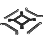 Устройство охлаждения(кулер) PcCooler R400 ARGB Soc-AM5/AM4/1200/1700/1851 черный 4-pin 18-30dB Al+Cu 180W Ret (R400-BKAWYX-US)