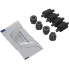 Устройство охлаждения(кулер) PcCooler R400 ARGB Soc-AM5/AM4/1200/1700/1851 черный 4-pin 18-30dB Al+Cu 180W Ret (R400-BKAWYX-US)