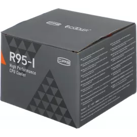 Устройство охлаждения(кулер) PcCooler R95-I Soc-1200/1700/1851 серебристый/черный 4-pin 31.2dB Al+Cu 95W 400gr Ret (R95-XXNIXX-GL)