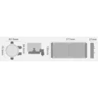 Система водяного охлаждения PcCooler DA240 WH ARGB Soc-AM5/AM4/1200/1700/1851 белый 4-pin 33.8dB Al 270W Ret (DA240-WHAWXX-GL)