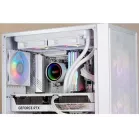 Система водяного охлаждения PcCooler DA240 WH ARGB Soc-AM5/AM4/1200/1700/1851 белый 4-pin 33.8dB Al 270W Ret (DA240-WHAWXX-GL)