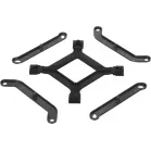 Устройство охлаждения(кулер) PcCooler RT500 Digital Soc-AM5/AM4/1200/1700/1851 черный 4-pin 34.9dB Al+Cu LCD 240W Ret (RT500-BKNWYL-GL)