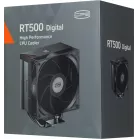 Устройство охлаждения(кулер) PcCooler RT500 Digital Soc-AM5/AM4/1200/1700/1851 черный 4-pin 34.9dB Al+Cu LCD 240W Ret (RT500-BKNWYL-GL)