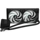Система водяного охлаждения Zalman Alpha2 A24 ARGB Soc-AM5/AM4/1200/1700/1851 черный 4-pin 29.7dB Al LCD 320W 2000gr Ret (ALPHA2 A24 BLACK)